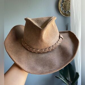 Minnetonka The Outback Hat Medium Brown